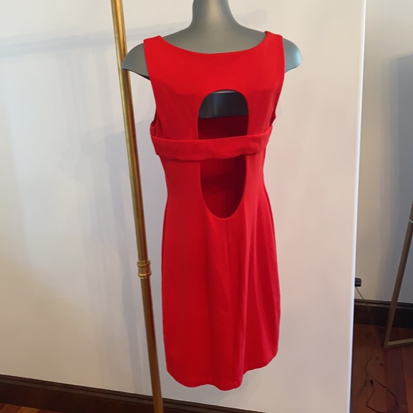 B44 Red Dress (Bailey 44) - Picture 4 of 6